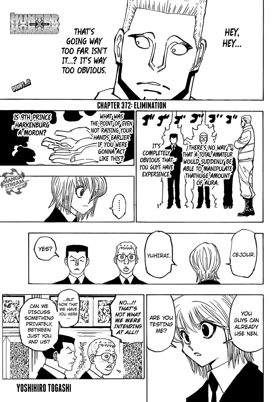 Hunter x Hunter Chapter 372 1